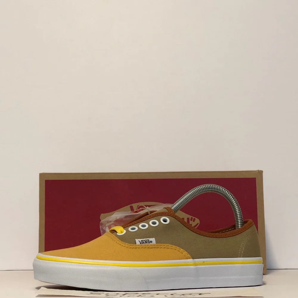 Vans Authentic (Vans Customs) “Yellow/Brown” - Picture 2 of 7